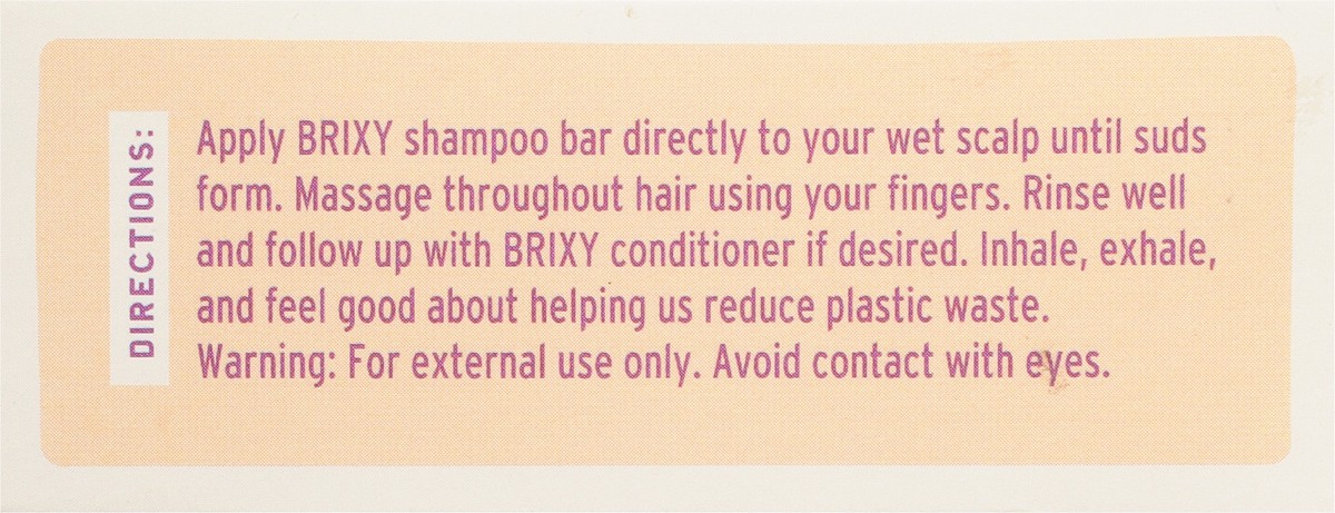 slide 4 of 10, Brixy Shampoo Bar Coconut Vanilla, 4 oz