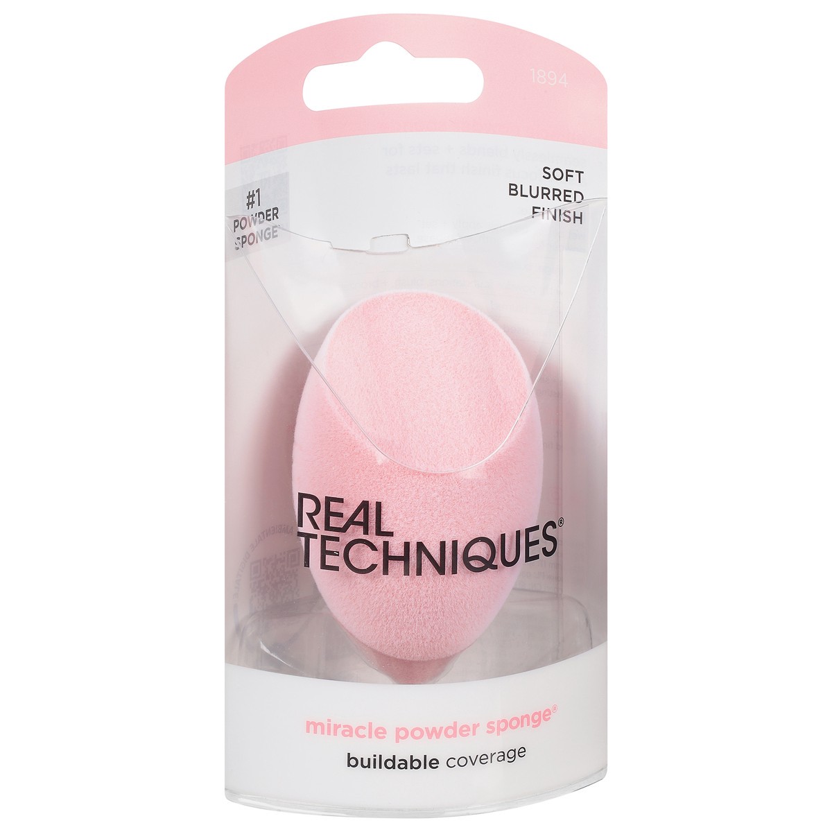 slide 6 of 9, Real Techniques Miracle Powder Sponge, 1 Count, 1 ea