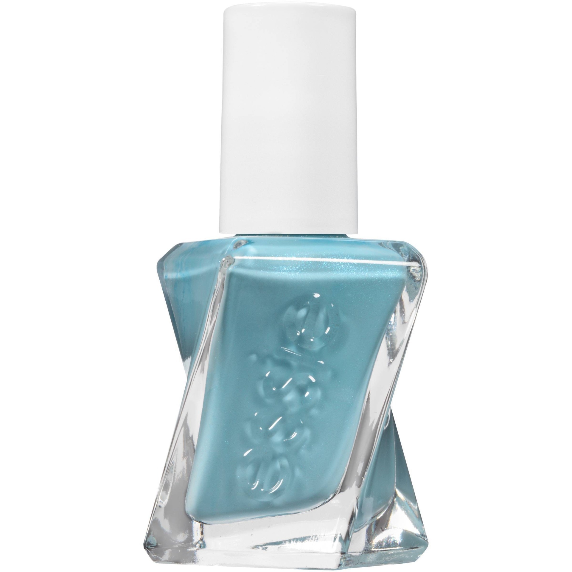 slide 1 of 5, essie Gel Couture Nail Polish, First View Blue, 0.46 fl oz