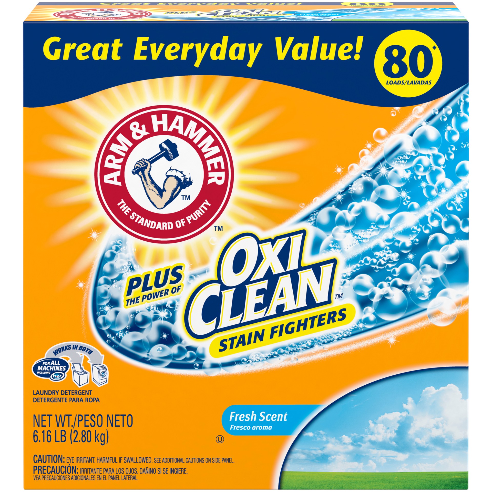 slide 1 of 5, ARM & HAMMER Fresh Scent, 6.16 lb