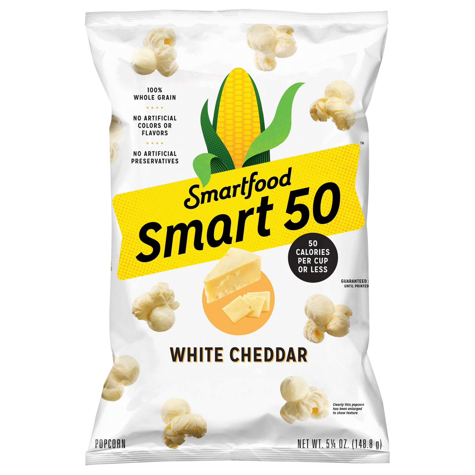 slide 1 of 1, Smartfood Delight White Cheddar Popcorn, 6.5 oz