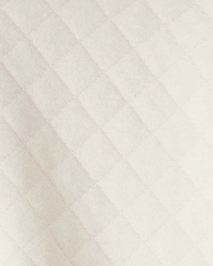 slide 4 of 4, Carter's Toddler Girl Quilted Quarter-Zip & Floral Legging Set - Cream Cream 2T, 1 ct