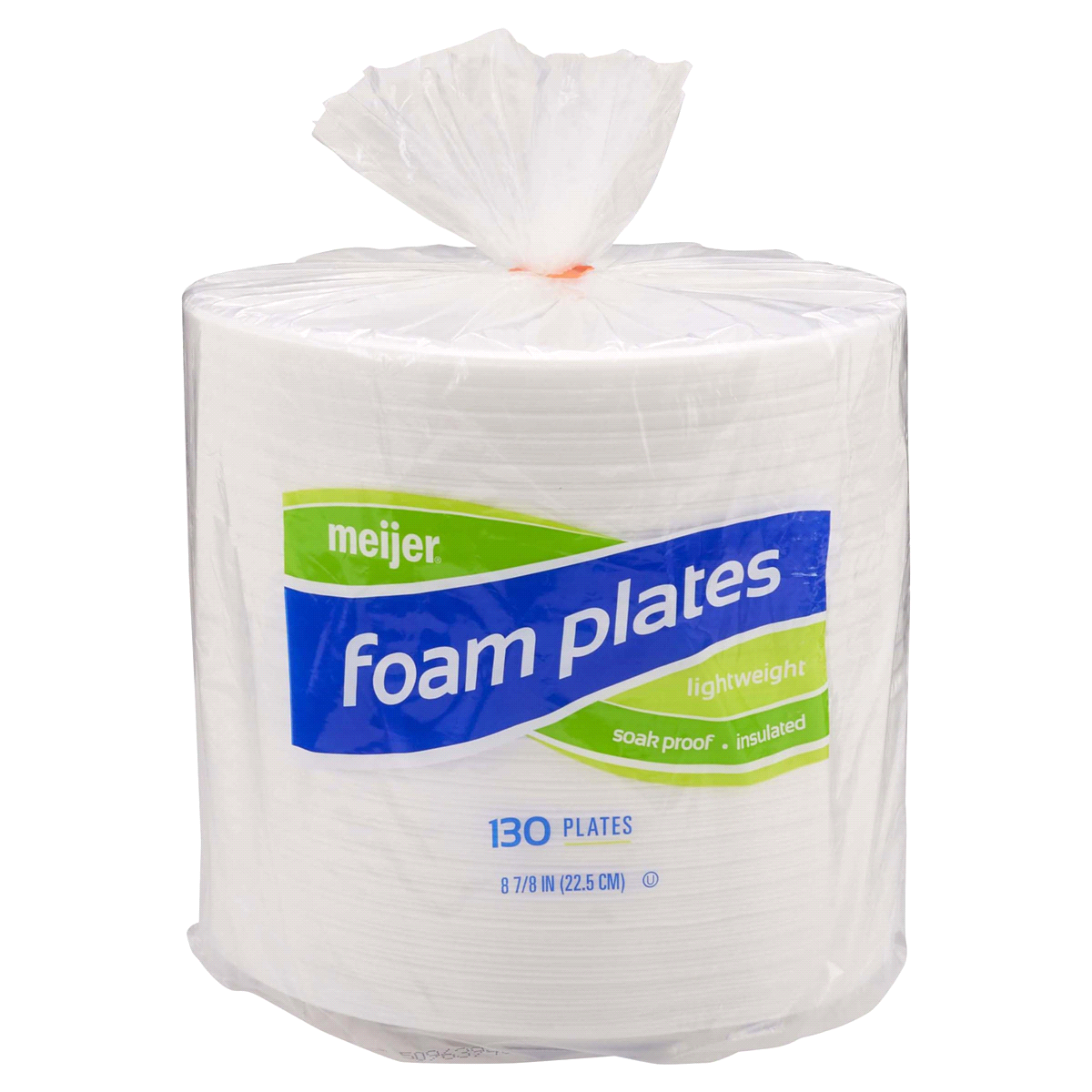 slide 1 of 1, Meijer Foam Plate, 130 ct