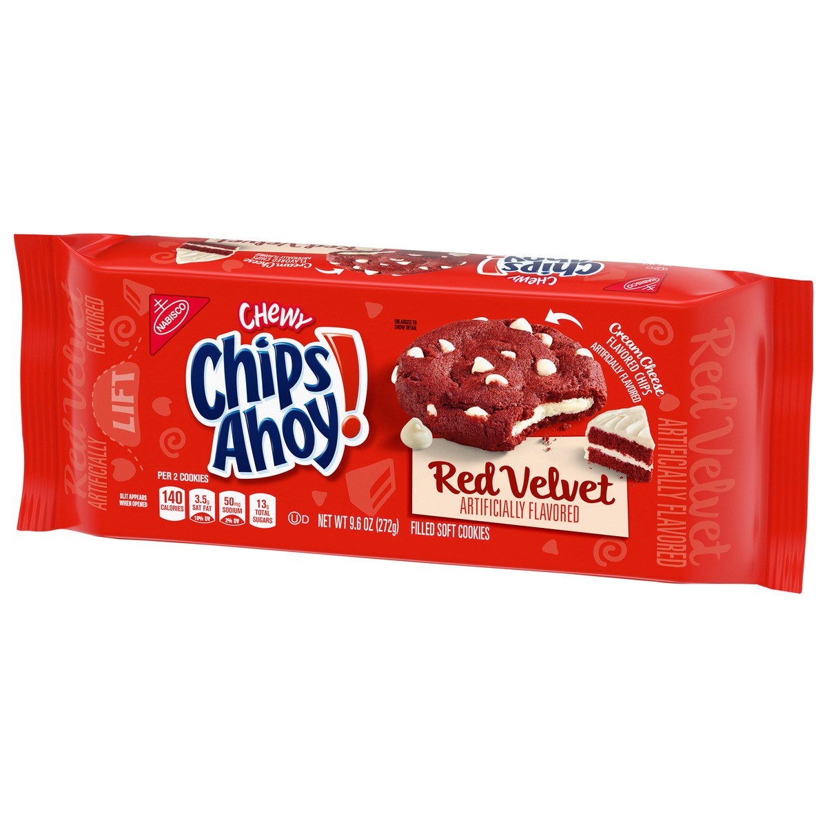slide 3 of 9, CHIPS AHOY! Chewy Red Velvet Cookies, 9.6 oz, 9.6 oz