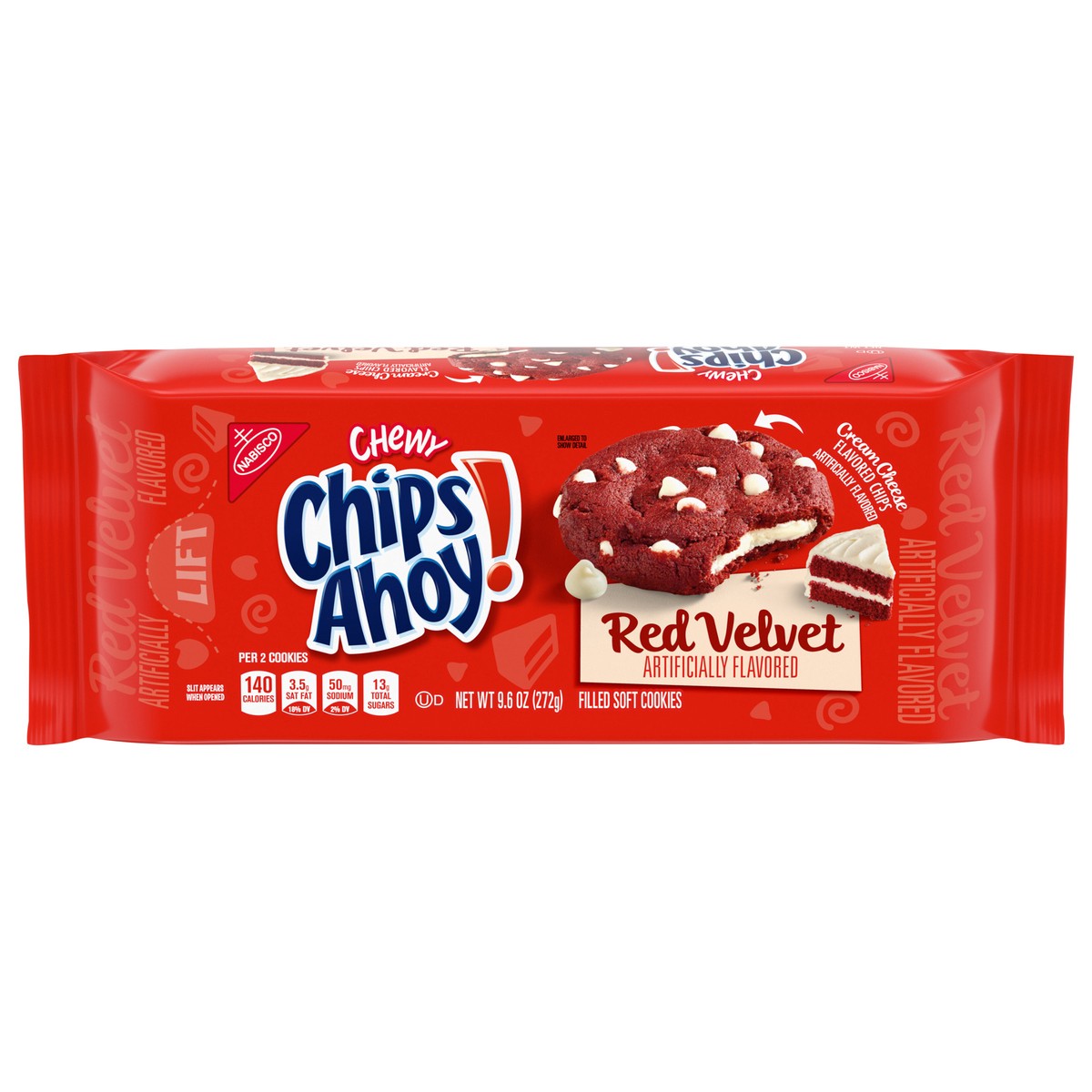 slide 1 of 9, CHIPS AHOY! Chewy Red Velvet Cookies, 9.6 oz, 9.6 oz