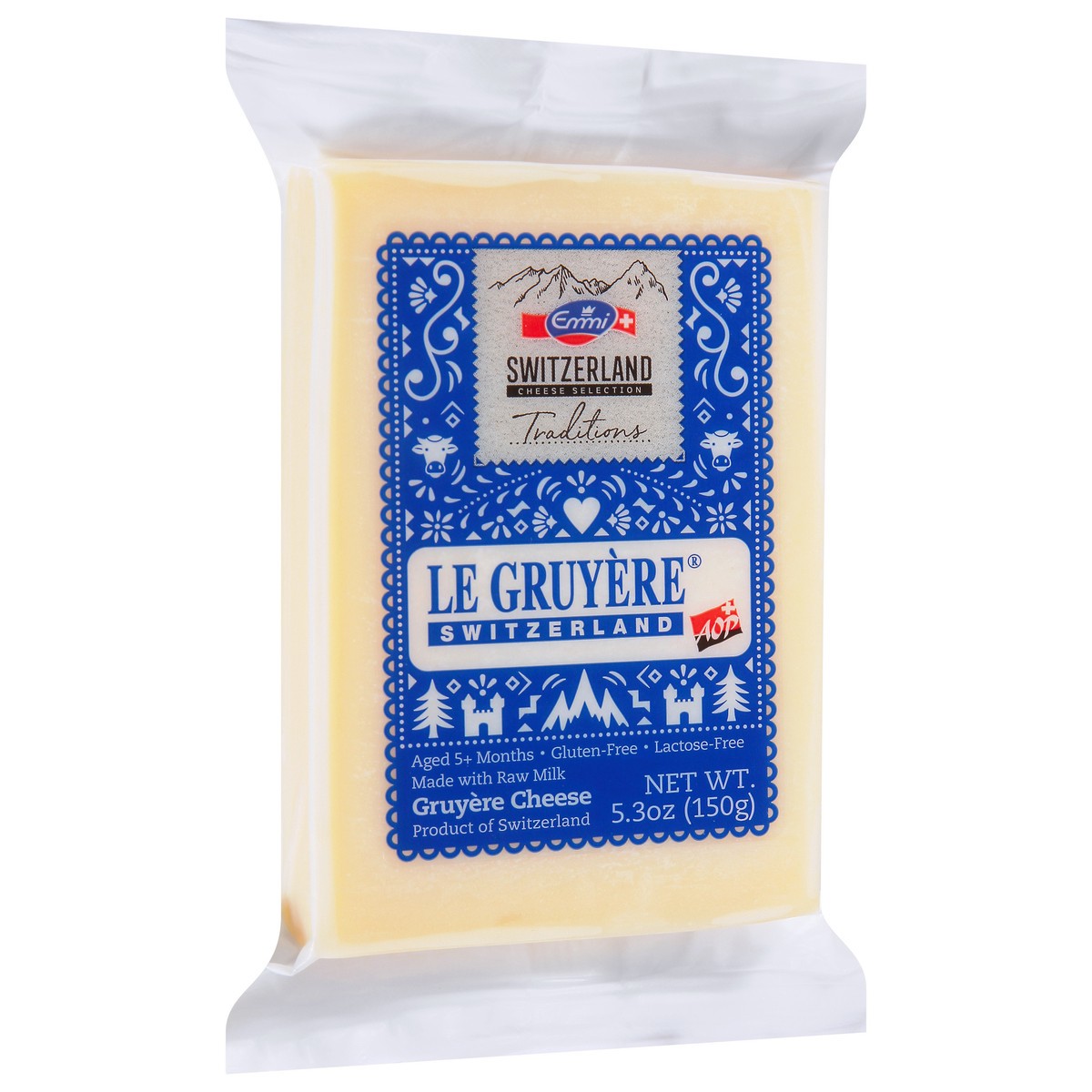 slide 6 of 9, Emmi Le Gruyere Cheese, 5.3 oz