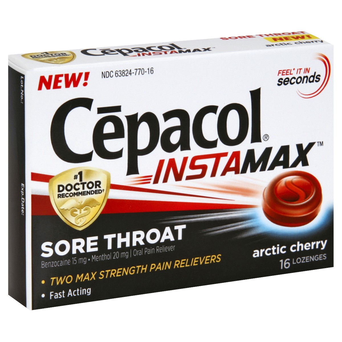 slide 6 of 6, Cepacol Max Cherry Lozenges, 16 ct