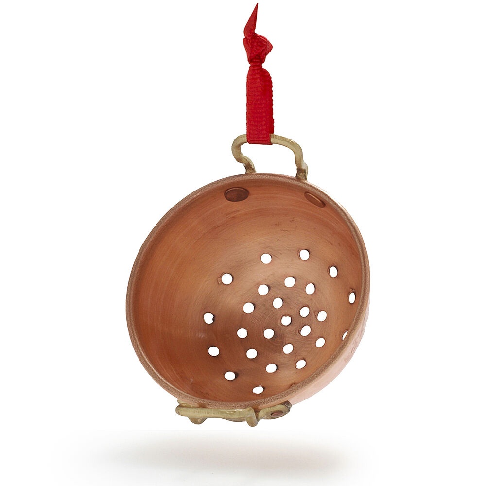 slide 1 of 1, Sur La Table Copper Colander Ornament, 1 ct