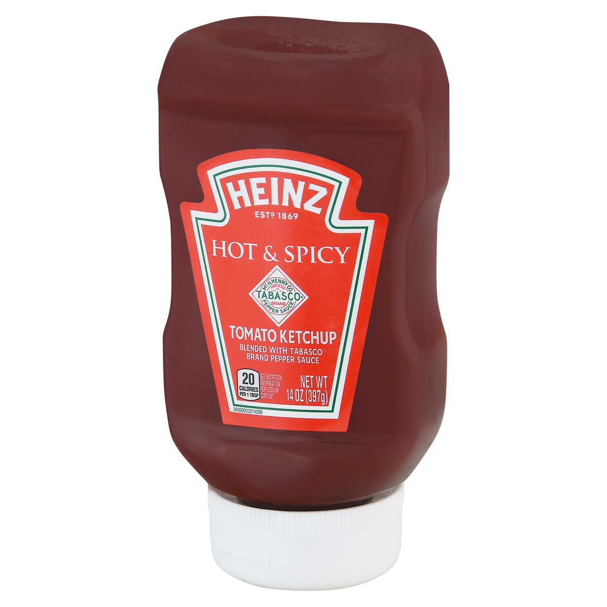 slide 8 of 11, Heinz Hot & Spicy Tomato Ketchup, 14 oz