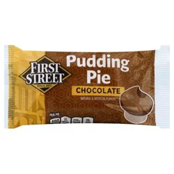 First Street Chocolate Pudding Snack Pie