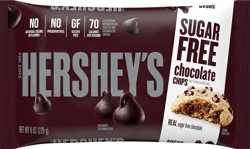HERSHEY'S Sugar Free Chocolate Baking Chips, Gluten Free, 8 oz, Bag