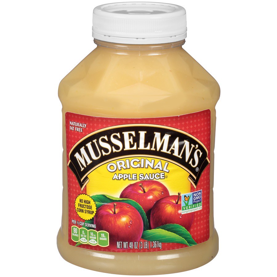 slide 1 of 6, Musselman's Original Apple Sauce 48 oz., 48 oz