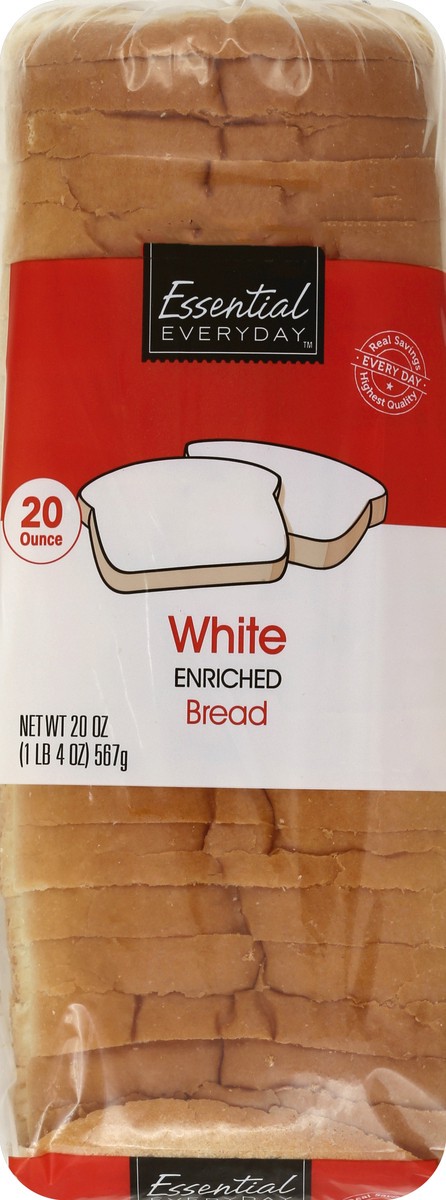 slide 2 of 6, Essential Everyday White Bread, 20 oz