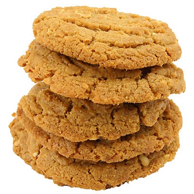 slide 1 of 1, Central Market Jimmy's Peanut Butter Cookies, 6 ct