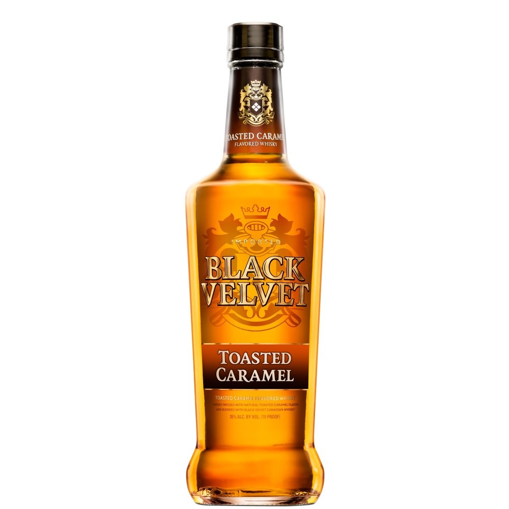 slide 1 of 1, Black Velvet Toasted Caramel, 750 ml