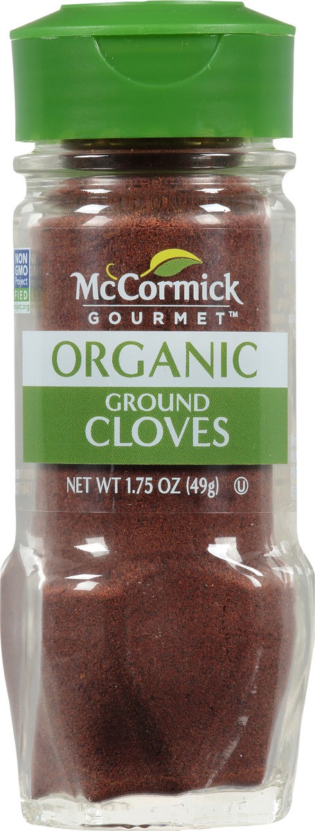 slide 4 of 7, McCormick Gourmet Organic Ground Cloves, 1.75 oz, 1.75 oz