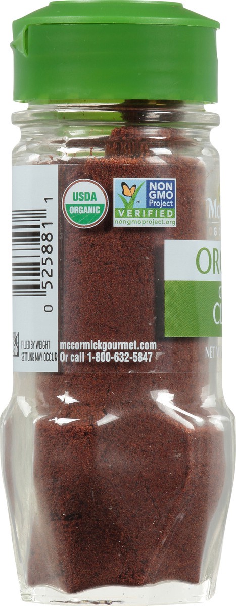 slide 5 of 7, McCormick Gourmet Organic Ground Cloves, 1.75 oz, 1.75 oz