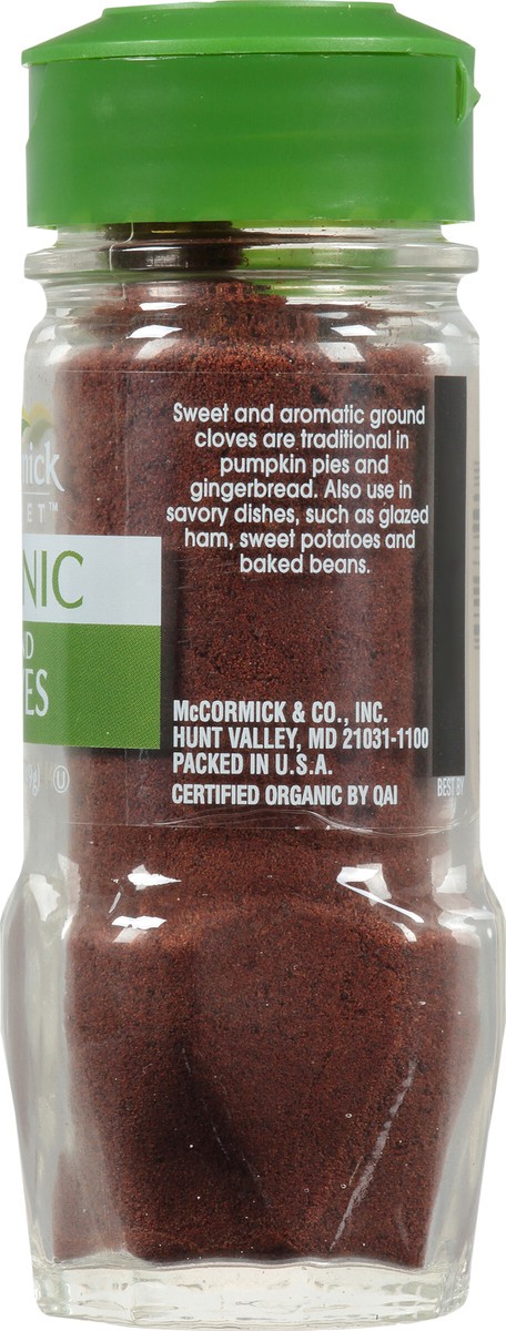 slide 6 of 7, McCormick Gourmet Organic Ground Cloves, 1.75 oz, 1.75 oz