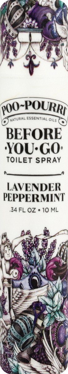 slide 3 of 6, Poo-Pourri Lavender Peppermint Pocket Size, 10 ml