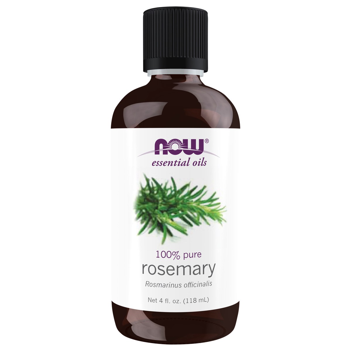 slide 1 of 4, NOW Rosemary Oil - 4 oz., 4 oz