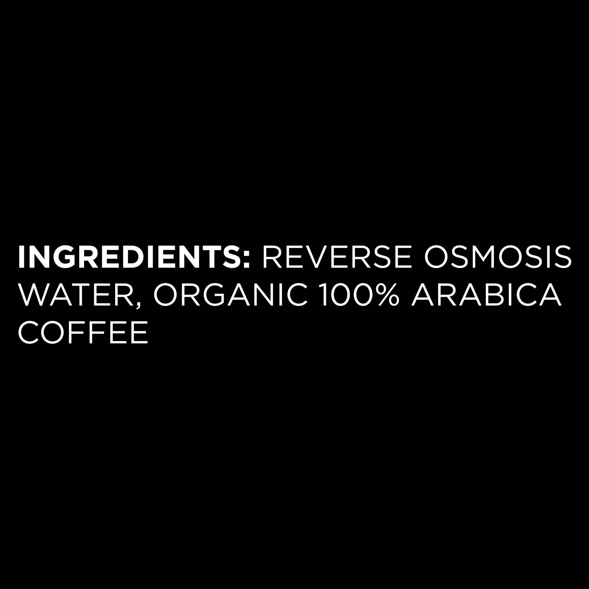 slide 11 of 11, Bizzy Organic Espresso Blend Unsweetened Cold Brew Coffee - 48 fl oz, 48 fl oz