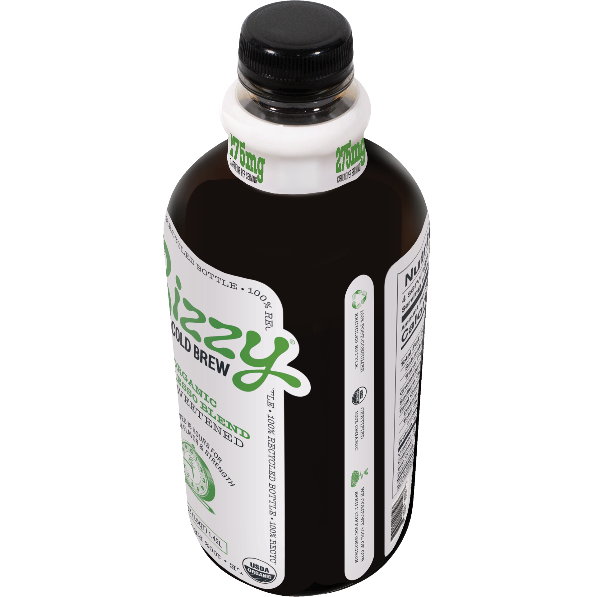 slide 3 of 11, Bizzy Organic Espresso Blend Unsweetened Cold Brew Coffee - 48 fl oz, 48 fl oz