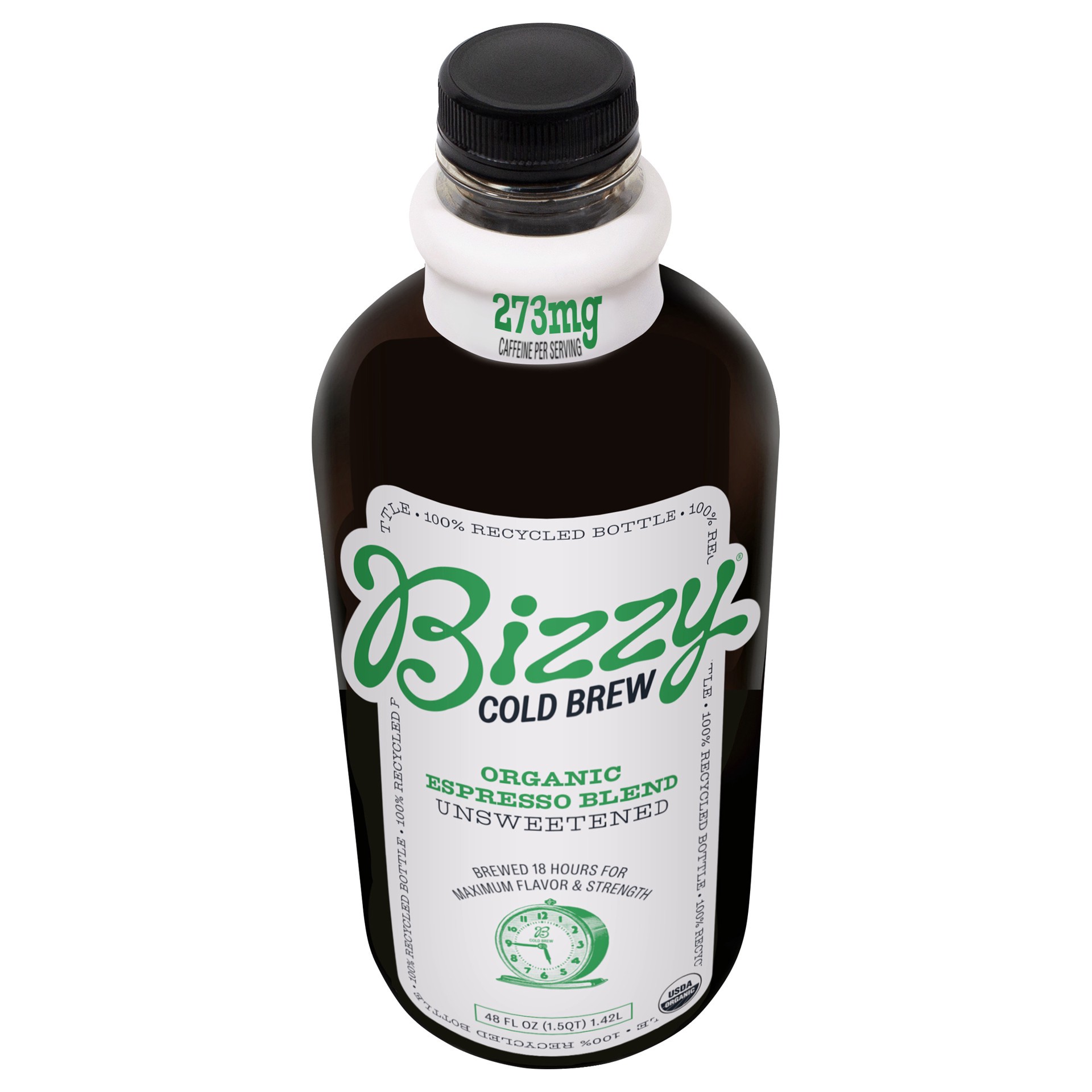 slide 1 of 11, Bizzy Organic Espresso Blend Unsweetened Cold Brew Coffee - 48 fl oz, 48 fl oz