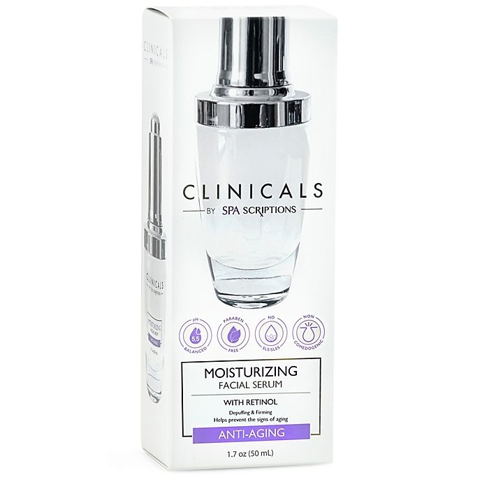 slide 1 of 1, Global Beauty Care Clinicals by SPAScriptions Moisturizing Facial Serum, 1.7 oz