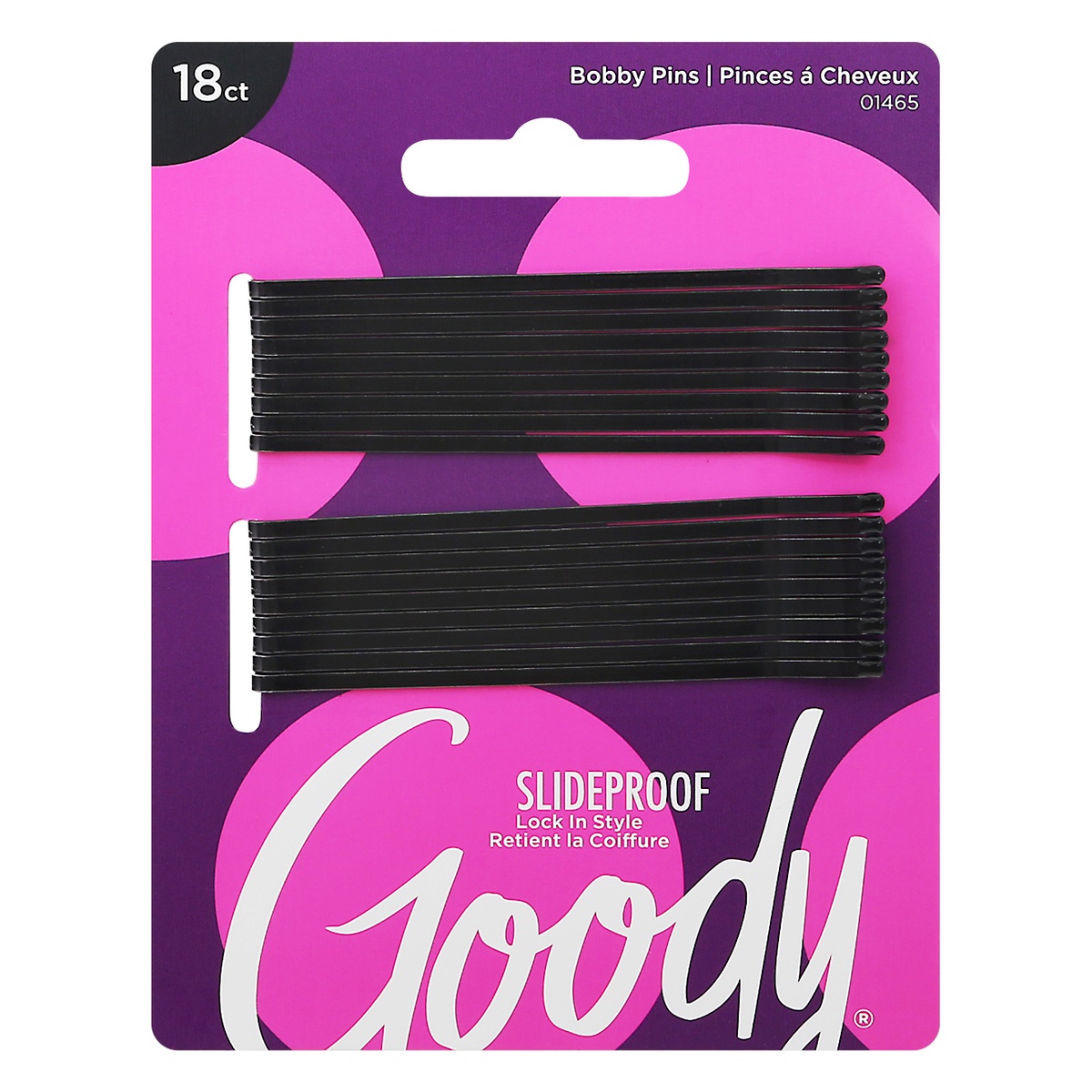 slide 1 of 9, Goody Sliderproof Bobby Pins 18 ea, 18 ct