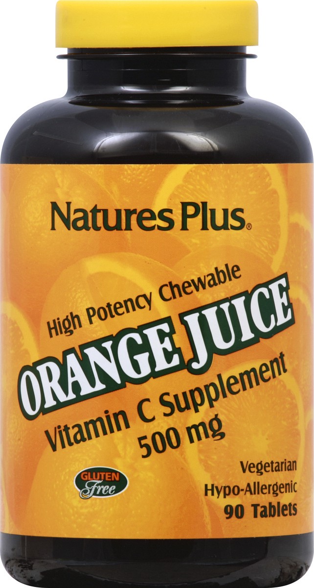 slide 8 of 10, Nature's Plus Vitamin C - 90 ct, 90 ct