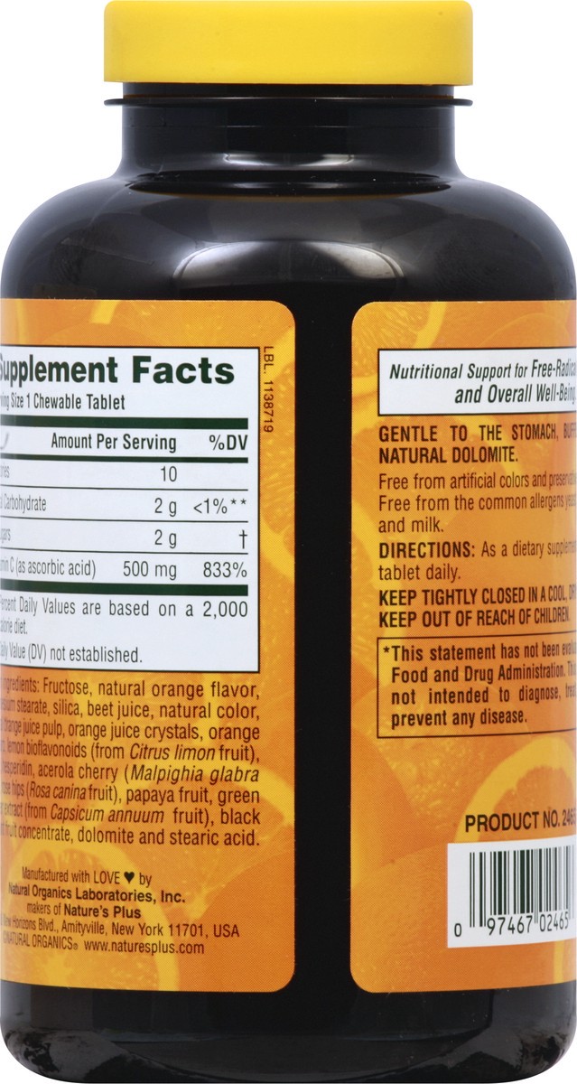 slide 5 of 10, Nature's Plus Vitamin C - 90 ct, 90 ct