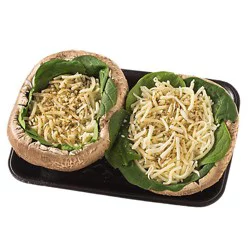 Mushroom Portabella Cap Stuffed Spinach & Artichoke Cheese - 9 oz