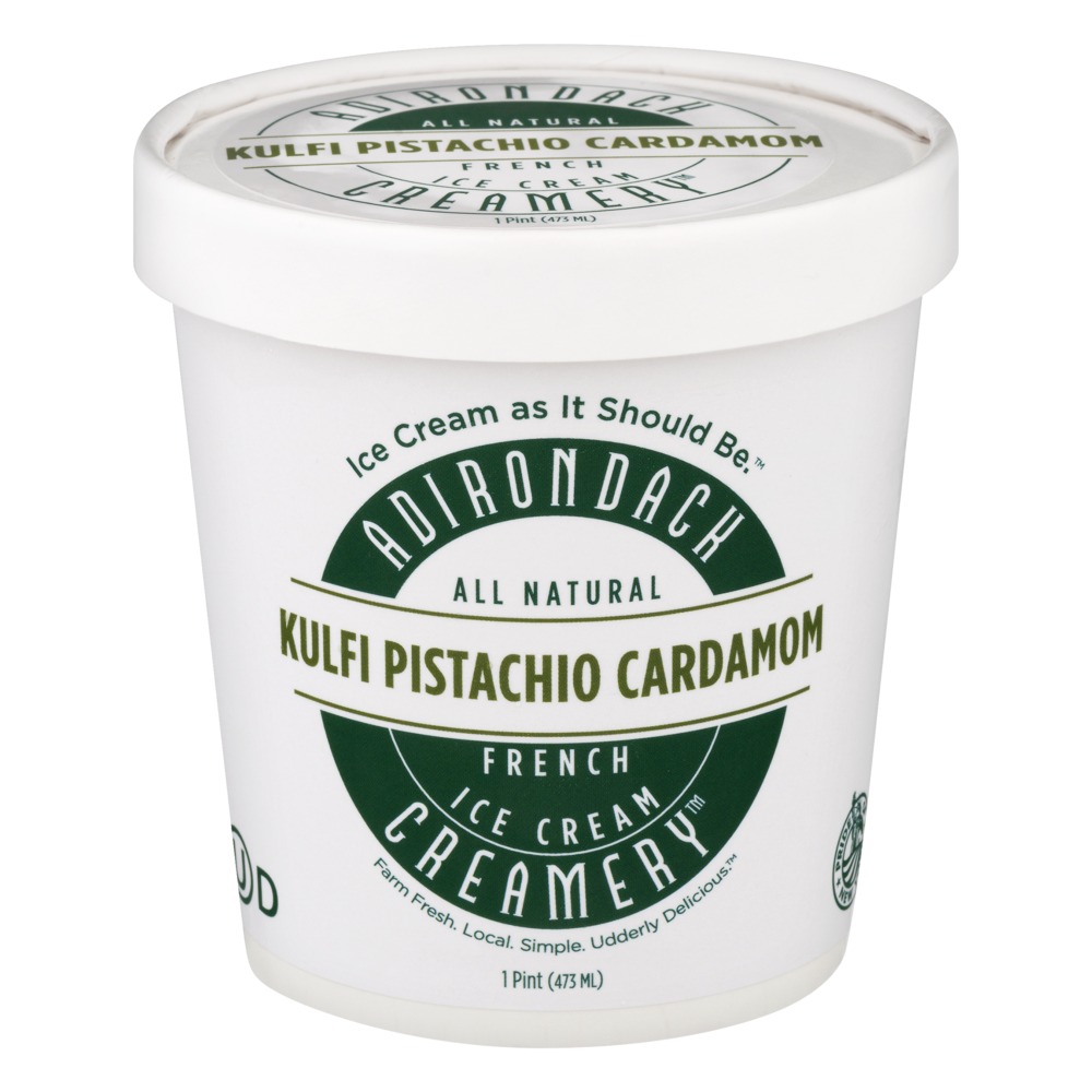 slide 1 of 1, Adirondack Creamery Kulfi Pistachio Cardamom Ice Cream, 16 oz