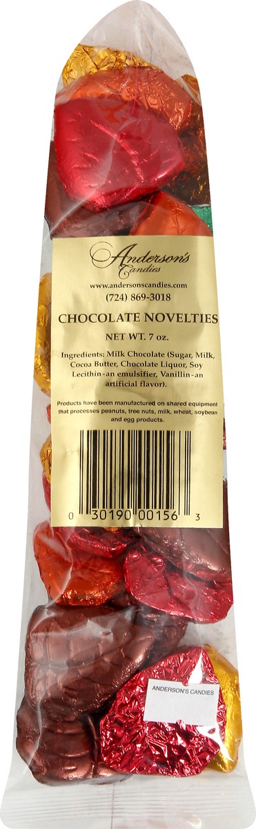 slide 1 of 8, Anderson's Candies Chocolate Novelties 7 oz, 7 oz