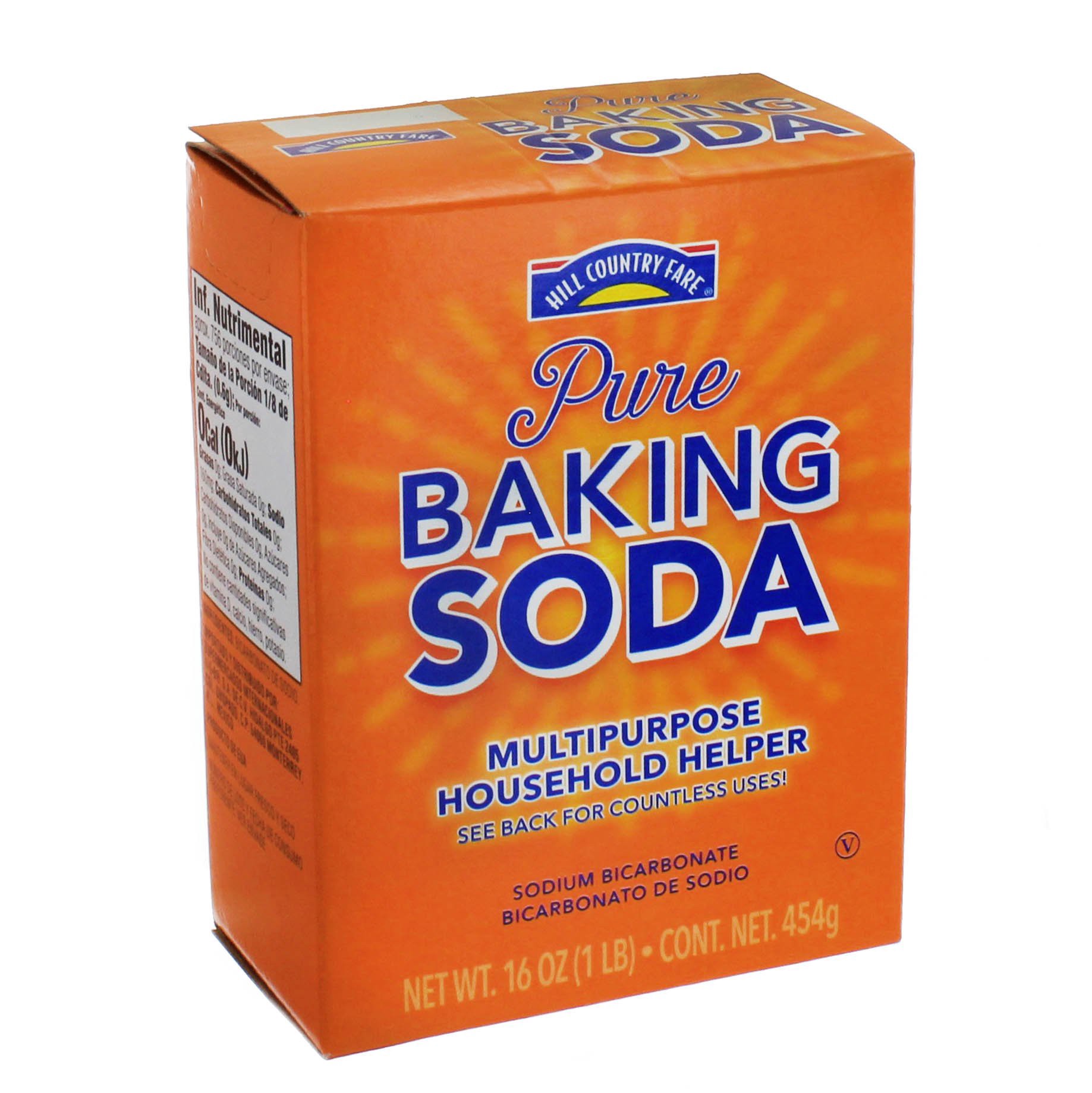 slide 1 of 1, Hill Country Fare Baking Soda, 16 oz