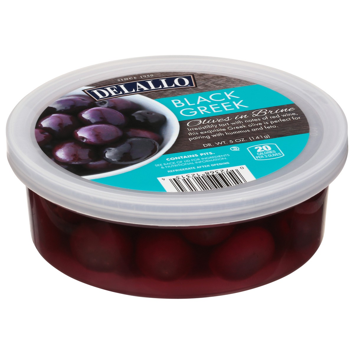 slide 9 of 12, Delallo Black Greek Cup - 5 oz, 5 oz