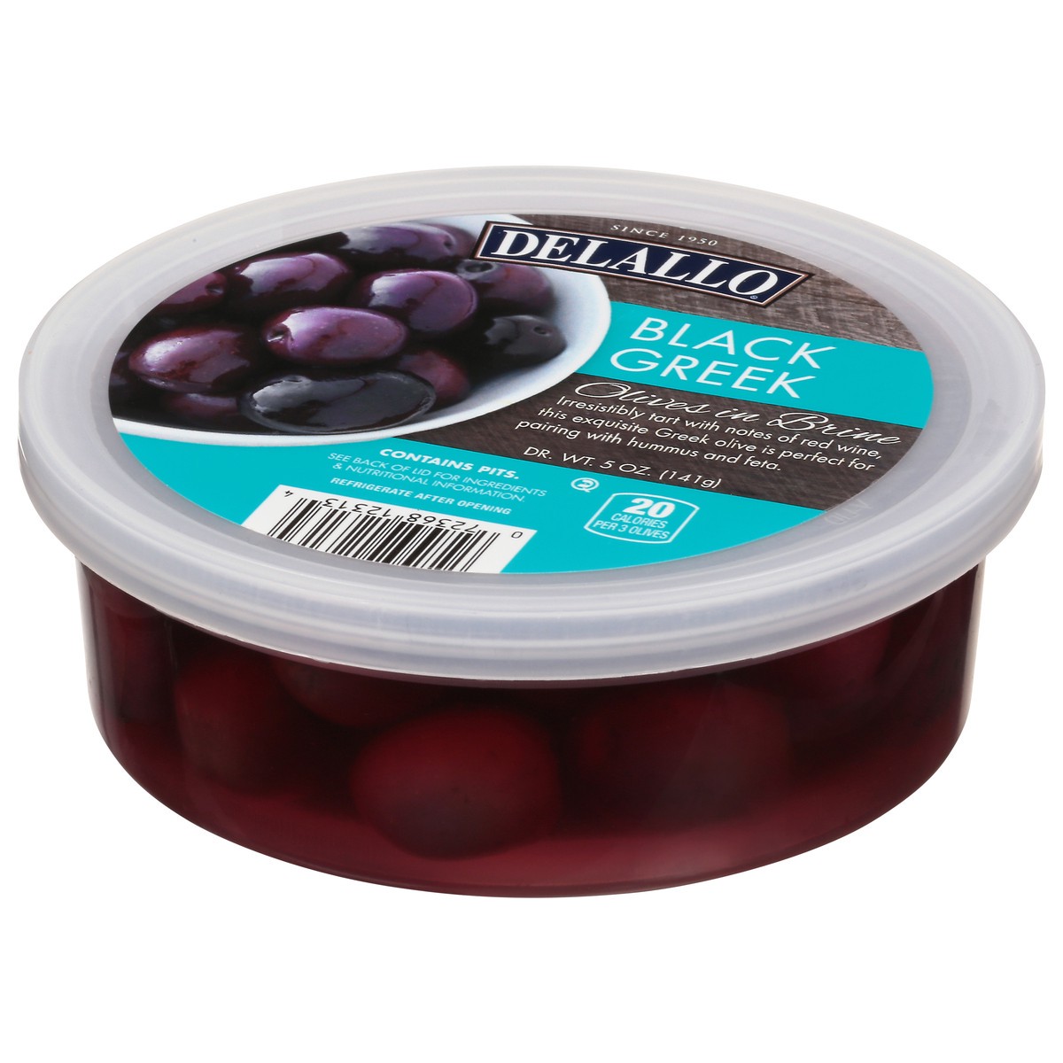 slide 3 of 12, Delallo Black Greek Cup - 5 oz, 5 oz