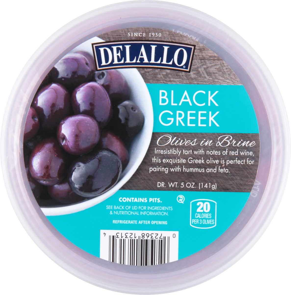 slide 1 of 12, Delallo Black Greek Cup - 5 oz, 5 oz