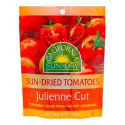 California Sun Dry Julienne Cut Sun-Dried Tomatoes