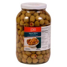 slide 1 of 1, GFS Spanish Queen Olives, 389 ct
