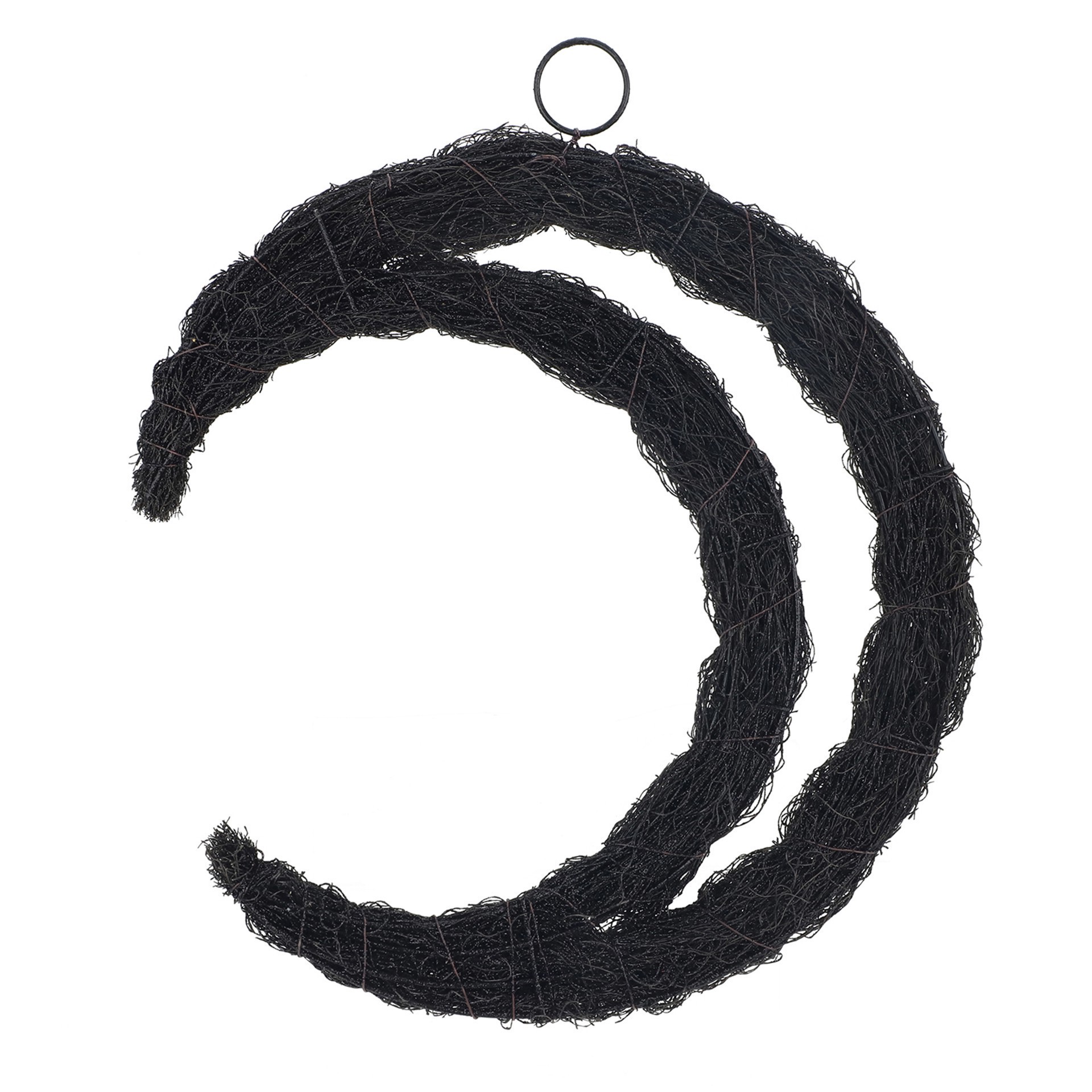slide 2 of 3, 16" Black Moon Wreath By Ashland, 16 in