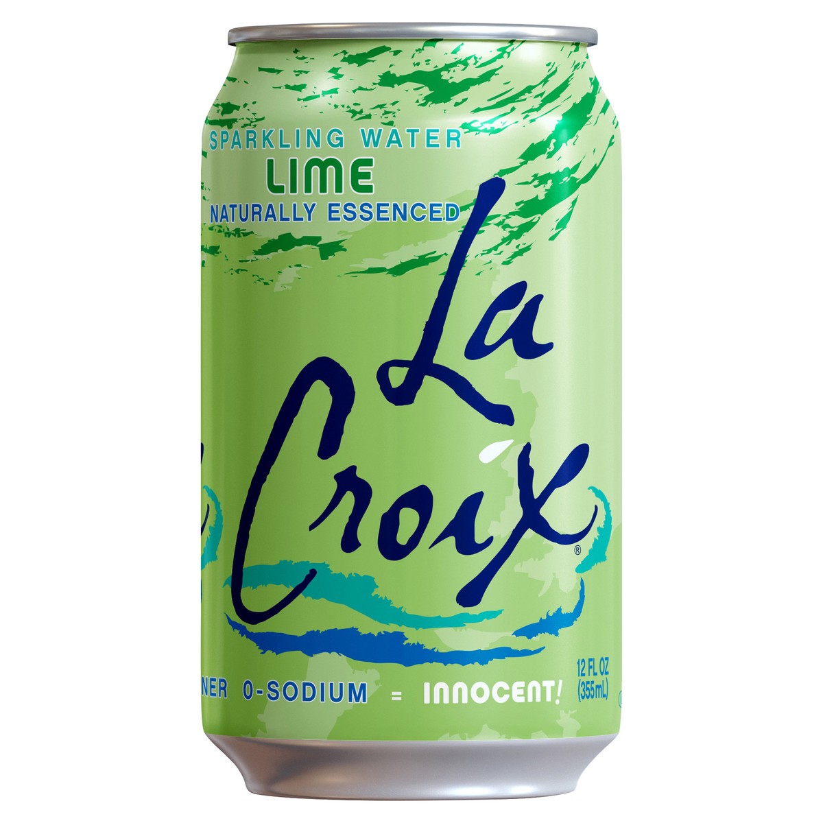 slide 1 of 3, La Croix Lime Sparkling Water 12 oz, 12 oz