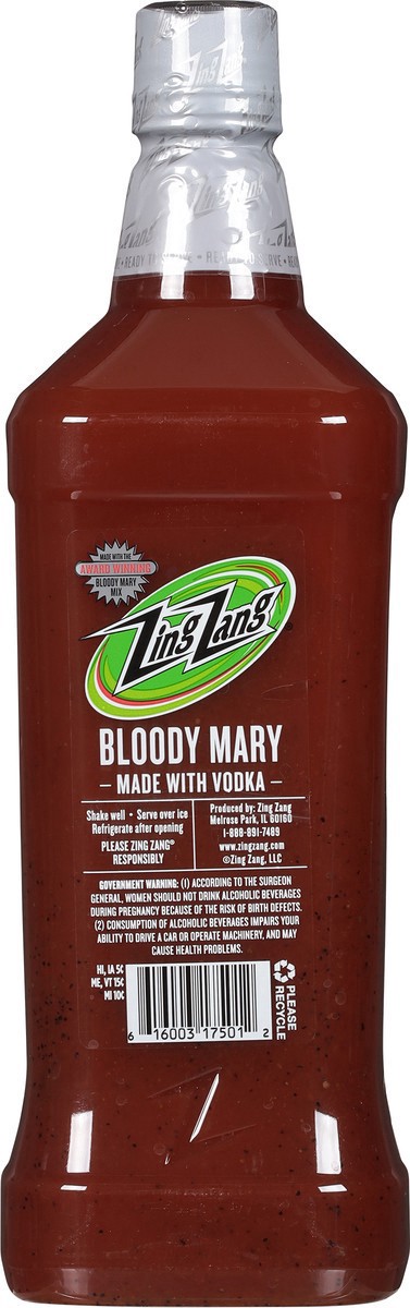 slide 6 of 9, Zing Zang Bloody Mary Cocktail - 1.75 liter, 1.75 liter