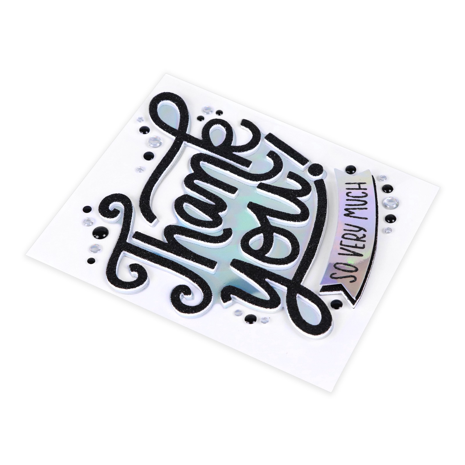 slide 4 of 5, Thank You Dimensional Stickers By Recollections, 3.88 in x 7 in