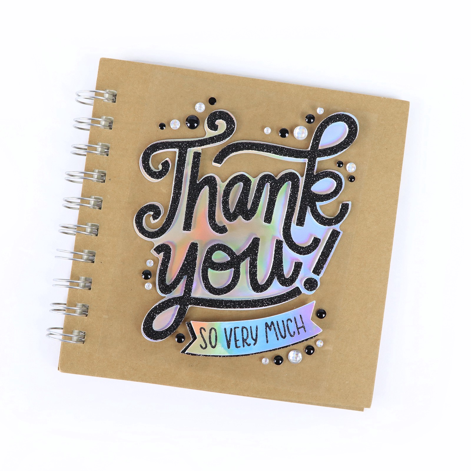 slide 5 of 5, Thank You Dimensional Stickers By Recollections, 3.88 in x 7 in