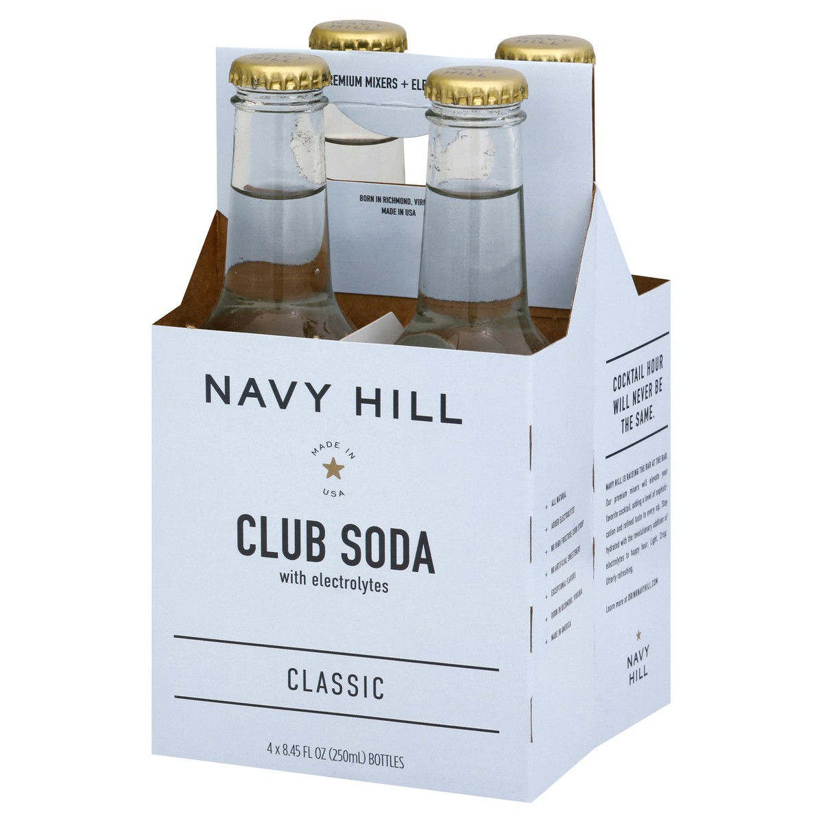 slide 4 of 10, Navy Hill Club Soda - 33.8 oz, 33.8 oz