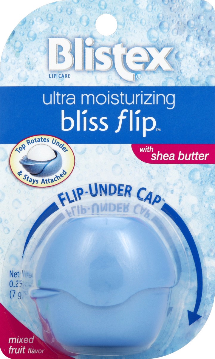 slide 5 of 6, Blistex Ultra Moisturizing Bliss Flip with Shea Butter, 0.2 oz