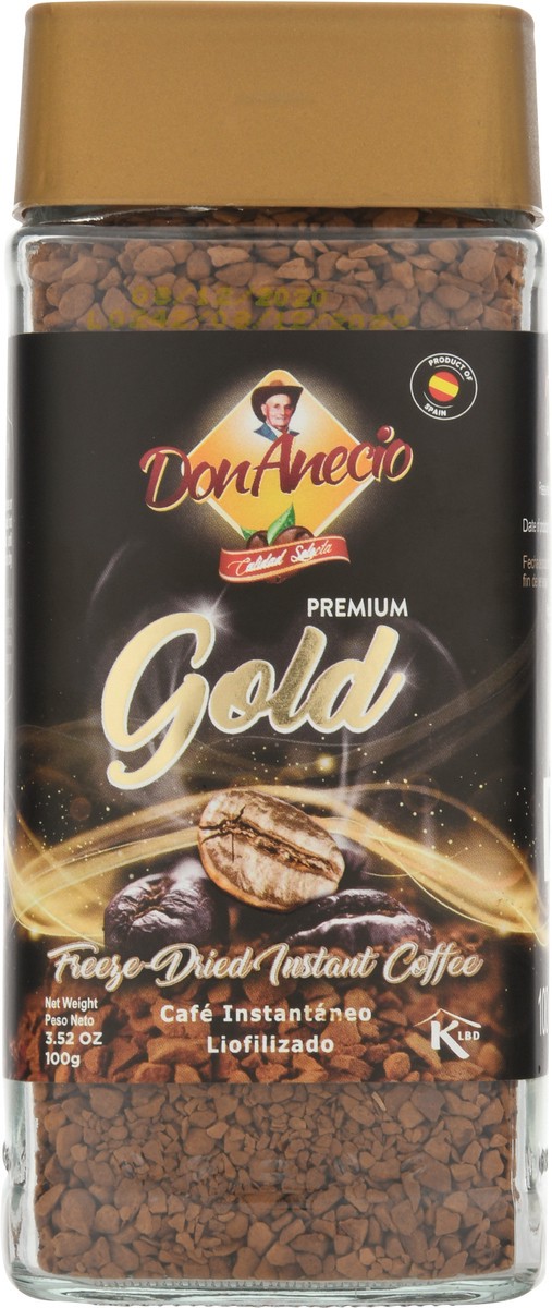 slide 6 of 9, Don Anecio Gold Premium Freeze-Dried Instant Coffee- 3.52 oz, 3.52 oz