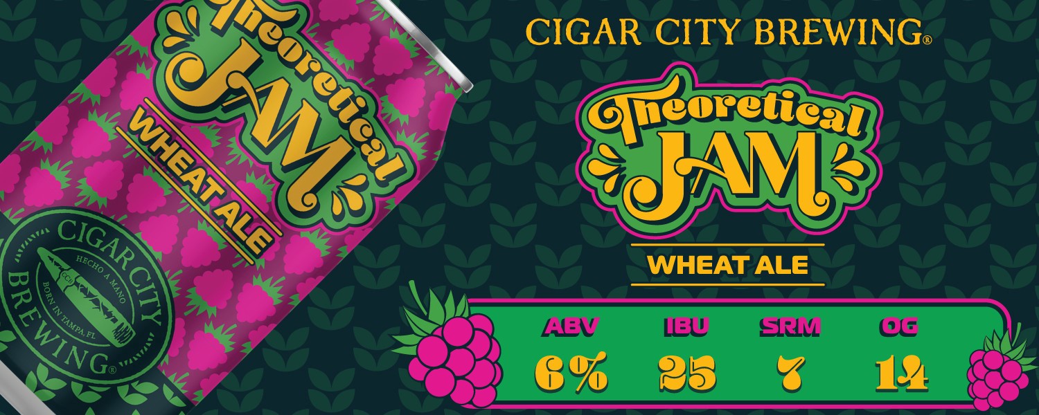 slide 4 of 6, Cigar City Brewing Cigar City Theoretical Jam 6 Pack 12 fl oz Can, 12 oz
