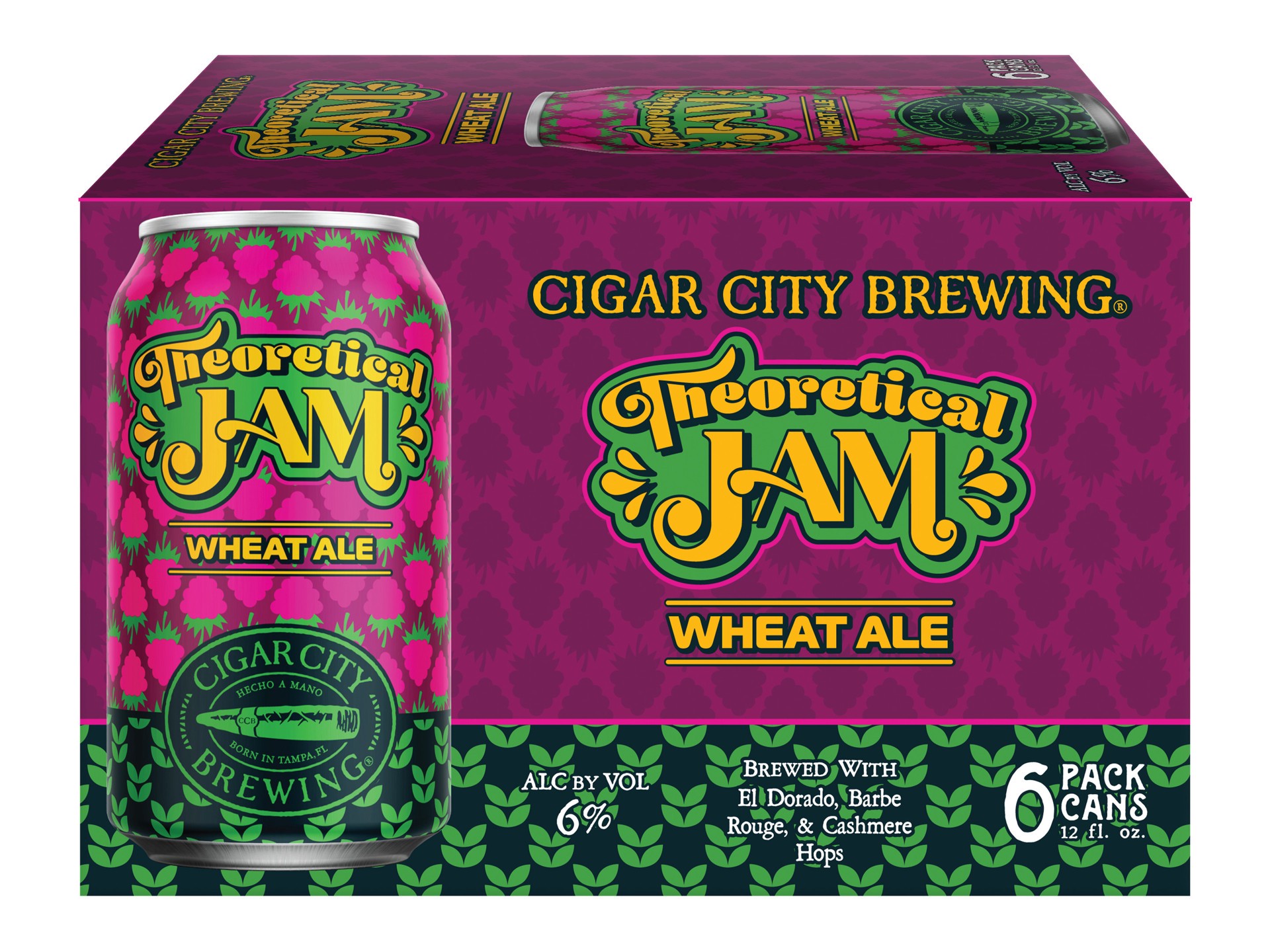 slide 6 of 6, Cigar City Brewing Cigar City Theoretical Jam 6 Pack 12 fl oz Can, 12 oz